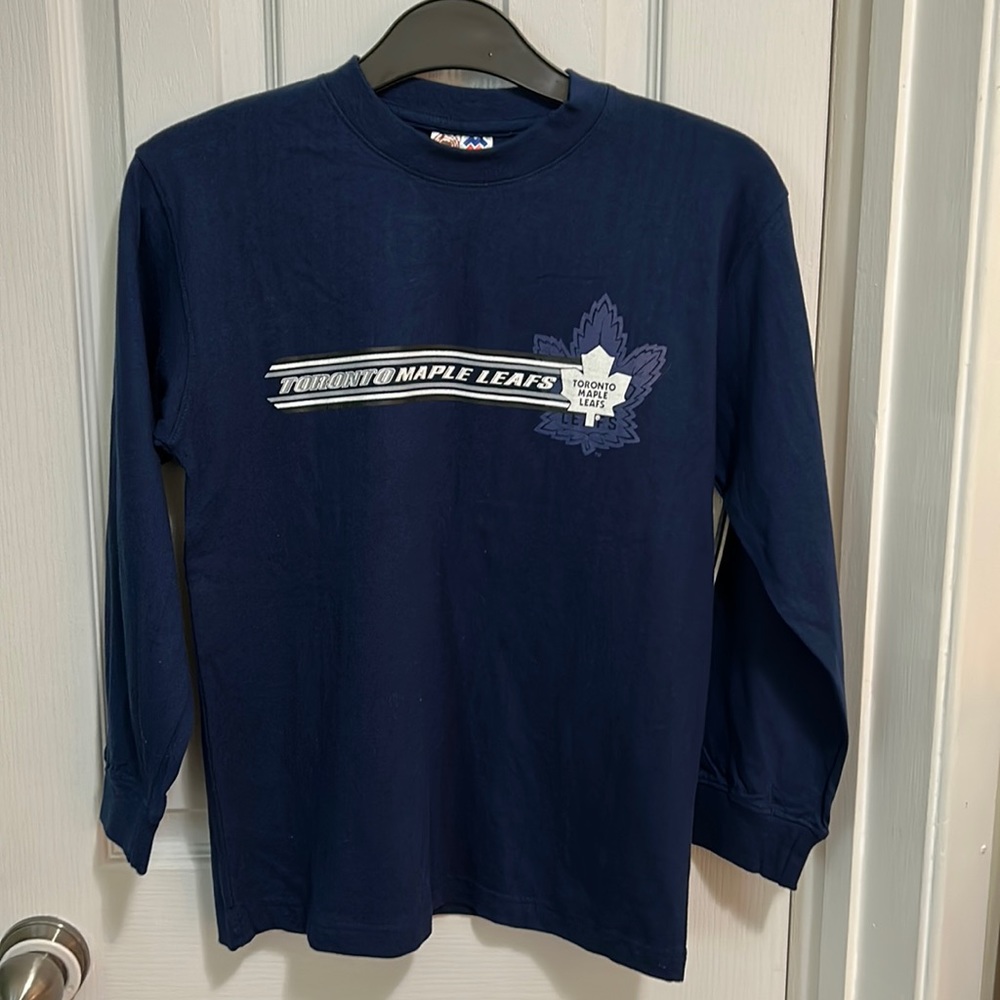 Official NHL Toronto Maple Leaf Top, SZ Small (SZ 8), 100% Cotton NWT